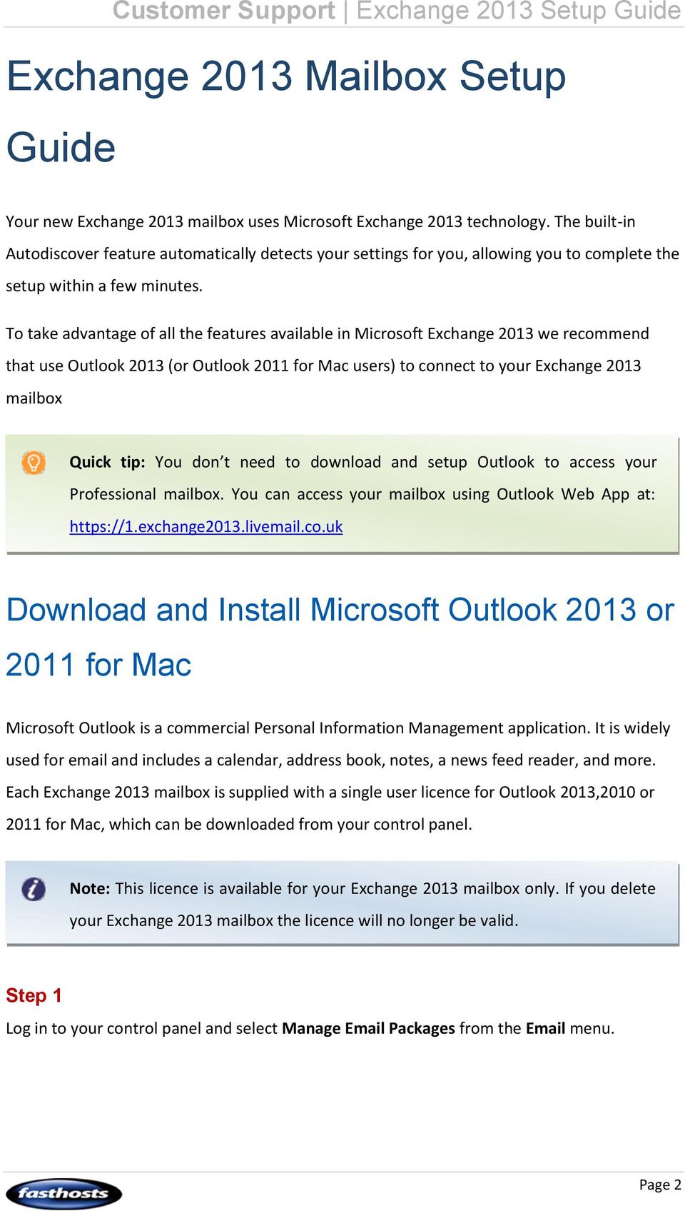 outlook 2011 for mac setup guide